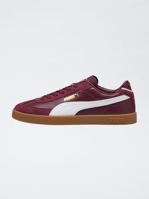 Lage sneakers van twee materialen 'Puma' - Kiabi