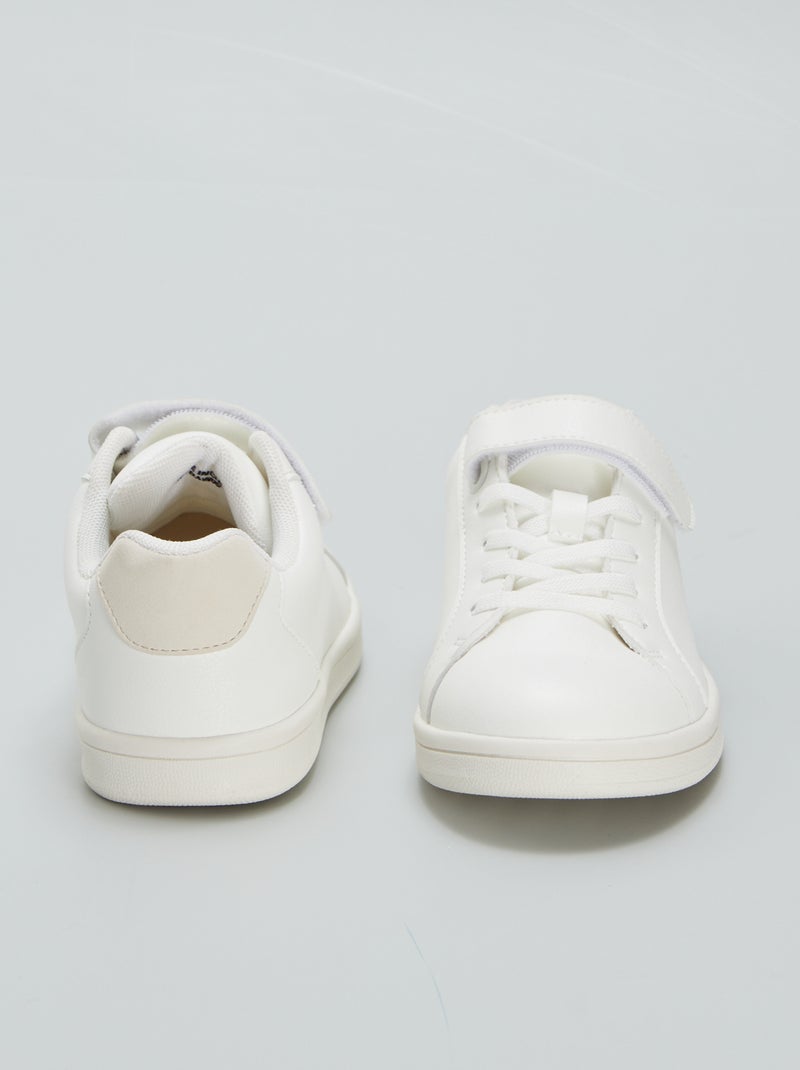 Lage sneakers wit - Kiabi