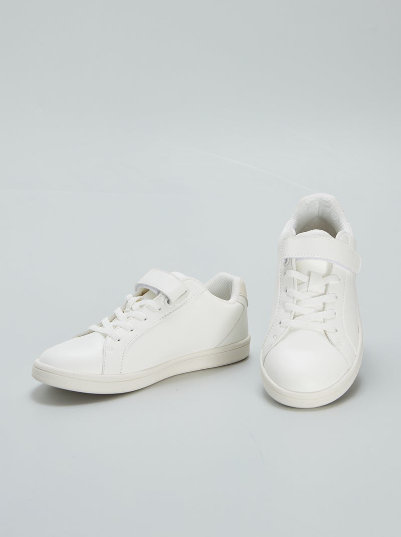 Lage sneakers wit - Kiabi