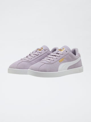Lage, tweekleurige sneakers van suèdine 'Puma'