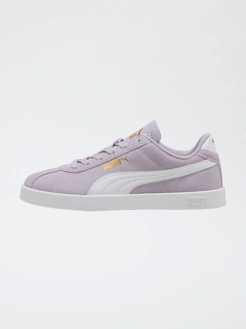 Lage, tweekleurige sneakers van suèdine 'Puma' - Kiabi