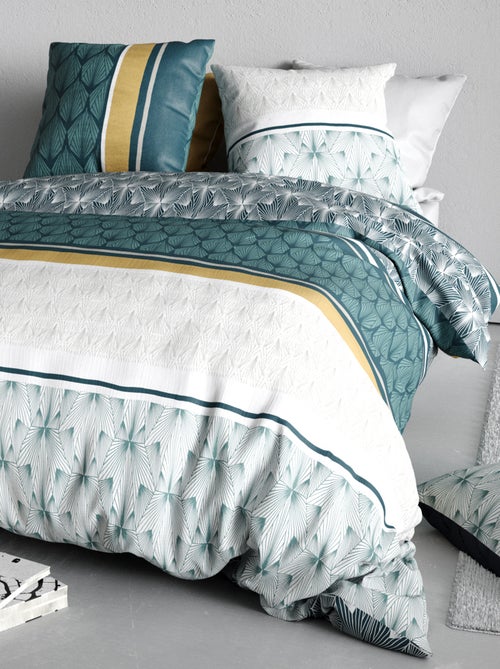 Lakenset met print - Voor 2-persoonsbed - Kiabi