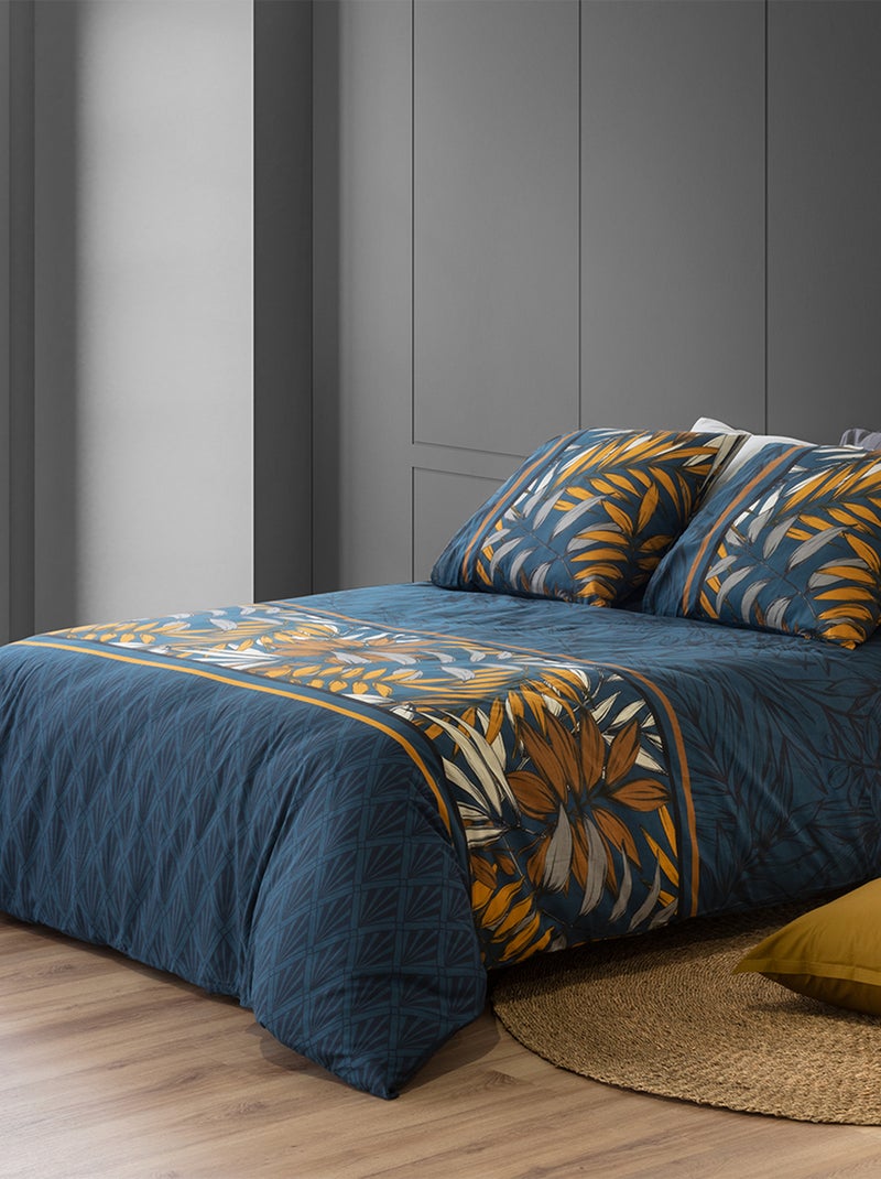 Lakenset voor 2-persoonsbed blauw - Kiabi