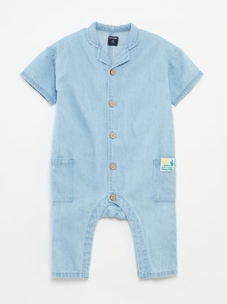 Lang kruippakje van denim