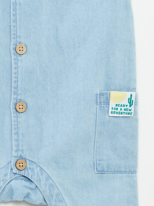 Lang kruippakje van denim - Kiabi