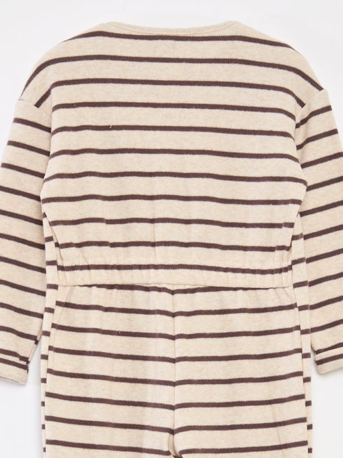 Lang kruippakje van zacht tricot - Kiabi