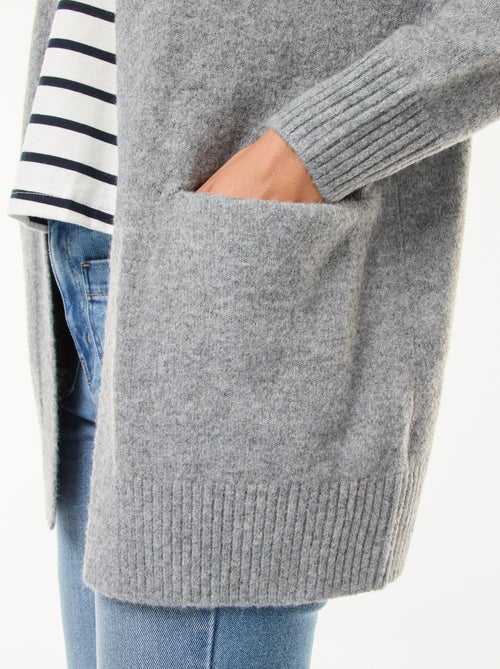 Lang, open vest - Kiabi