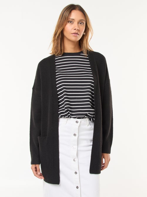 Lang, open vest - Kiabi