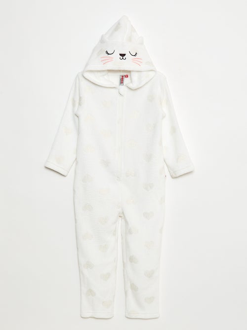 Lang pyjamapak van fleecestof - Kiabi