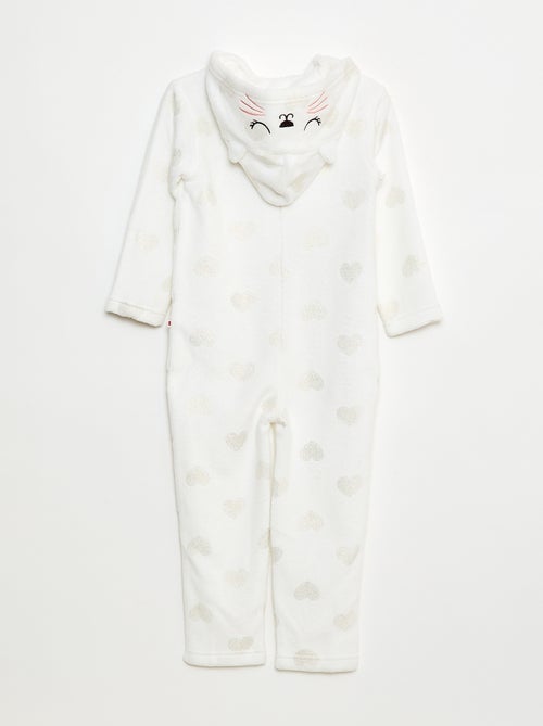 Lang pyjamapak van fleecestof - Kiabi