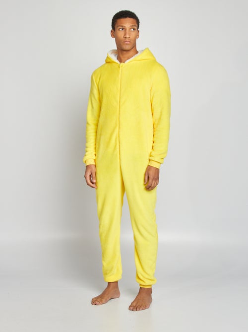 Lang pyjamapak van fleecestof met Pokemon/Pikachu-print - Kiabi