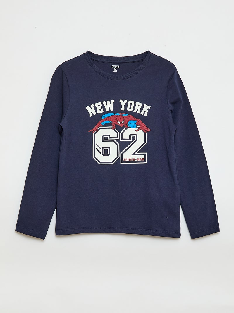 Lang pyjamasetje 'Spider-Man' 'Marvel' - 2-delig Blauw - Kiabi