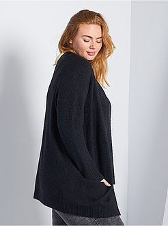 Lang vest van warm, zacht tricot - Kiabi