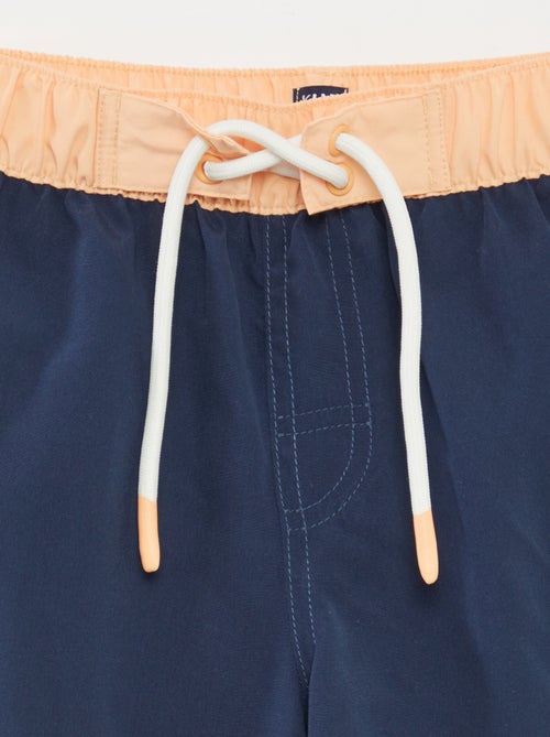 Lang zwemshort met kleurovergangseffect - Kiabi