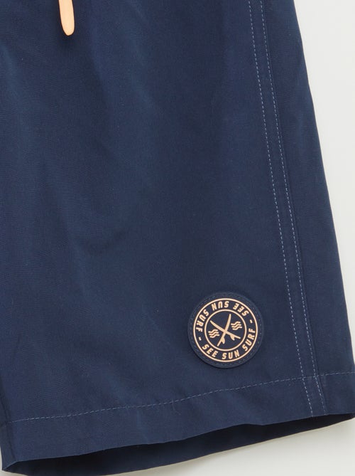 Lang zwemshort met kleurovergangseffect - Kiabi