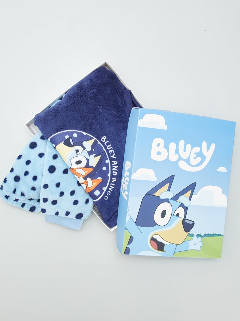 Lange, 2-delige pyjama 'Bluey' BLAUW - Kiabi