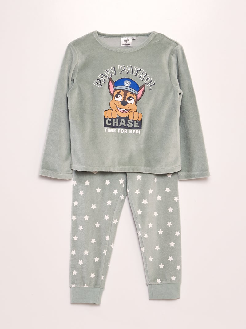 Lange, 2-delige pyjama 'PAW Patrol' GROEN - Kiabi