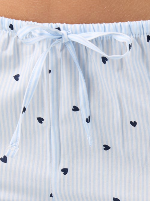 Lange 2-delige pyjama 'Stitch' - Kiabi