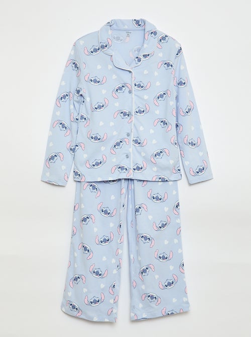Lange, 2-delige pyjama 'Stitch' 'Disney' - Kiabi