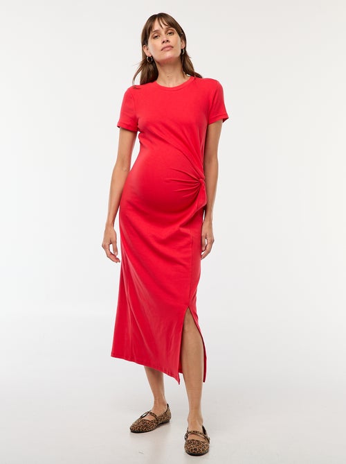 Lange aansluitende zwangerschapsjurk - Kiabi