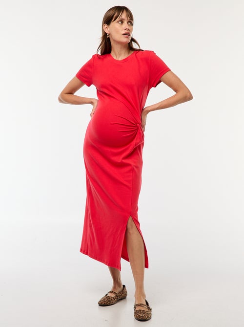 Lange aansluitende zwangerschapsjurk - Kiabi