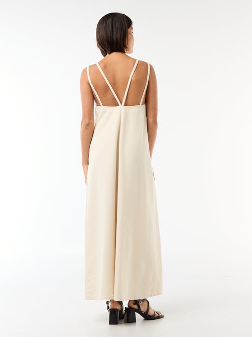 Lange denim jurk - Kiabi