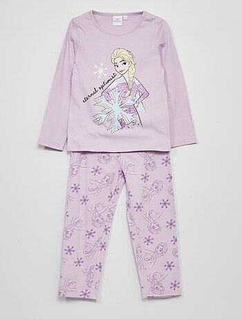 Lange Disney-pyjama met Frozen-print - 2-delig - Kiabi