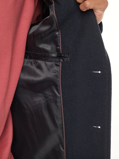 Lange, effen jas - Kiabi