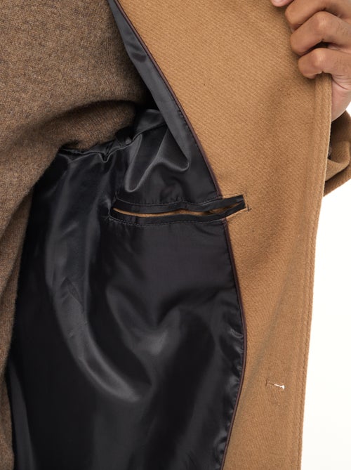 Lange, effen jas - Kiabi