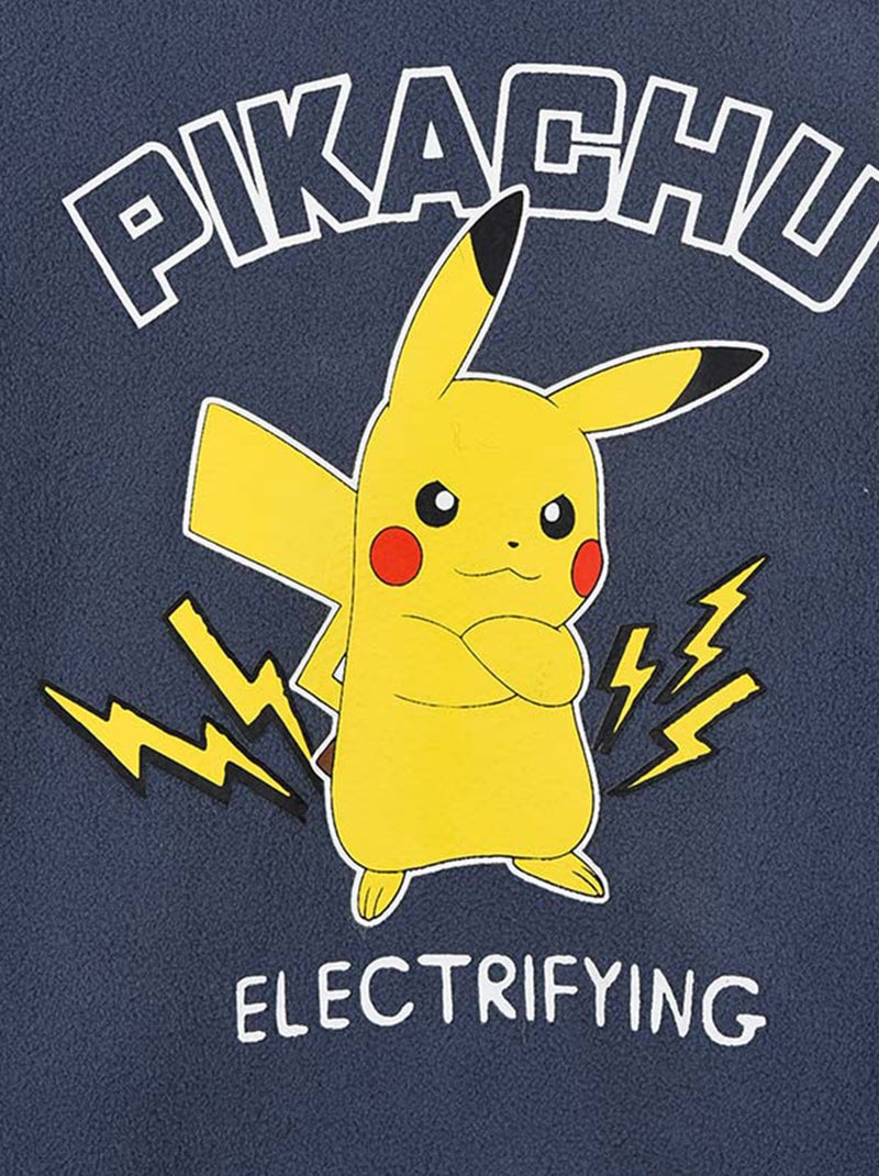 Lange fleecepyjama 'Pokémon' - 2-delig Blauw - Kiabi