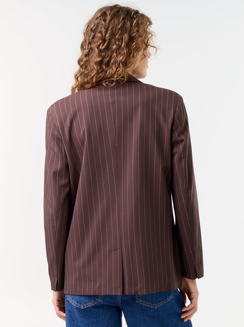 Lange getailleerde blazer - Kiabi