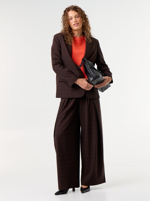 Lange getailleerde blazer - Kiabi Lange getailleerde blazer - Kiabi