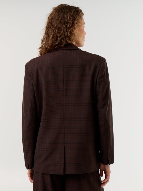 Lange getailleerde blazer - Kiabi Lange getailleerde blazer - Kiabi