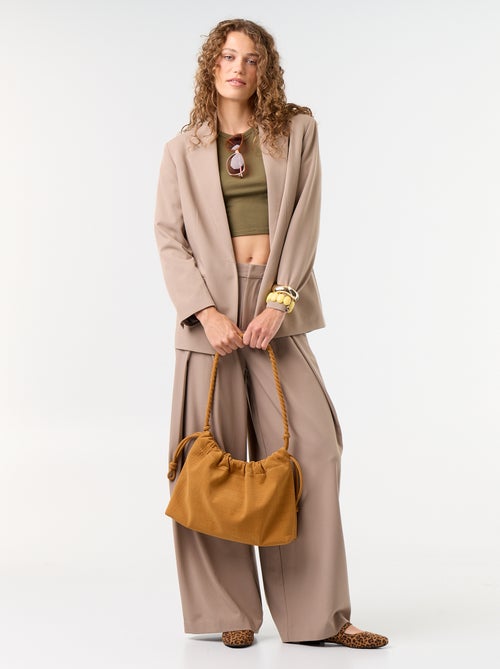 Lange getailleerde blazer - Kiabi Lange getailleerde blazer - Kiabi