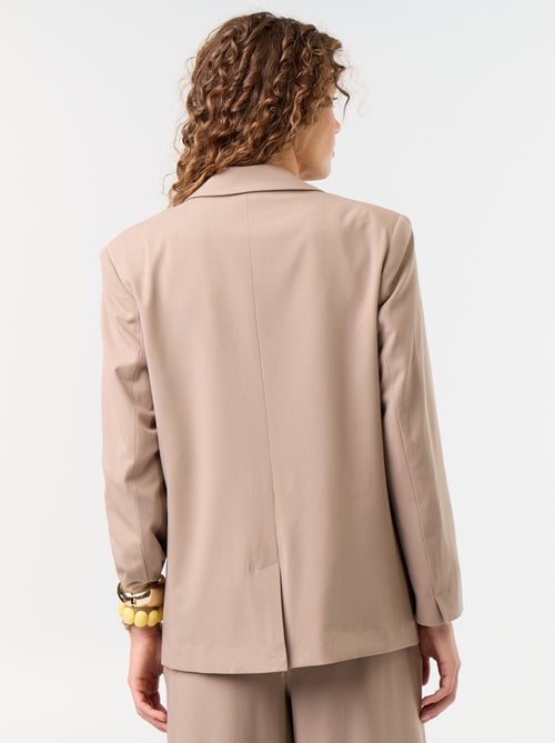 Lange getailleerde blazer - Kiabi Lange getailleerde blazer - Kiabi