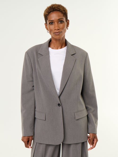 Lange getailleerde blazer - Kiabi