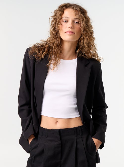 Lange getailleerde blazer - Kiabi