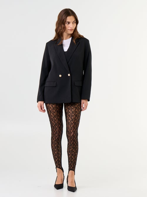 Lange getailleerde blazer - Kiabi