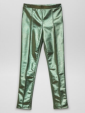 Lange, glanzende legging - Kiabi