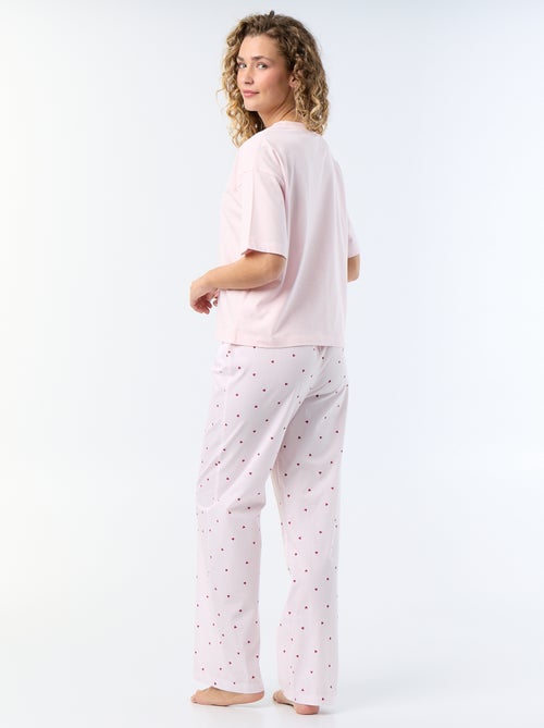 Lange 'Hello Kitty' pyjama - 2-delig - Kiabi