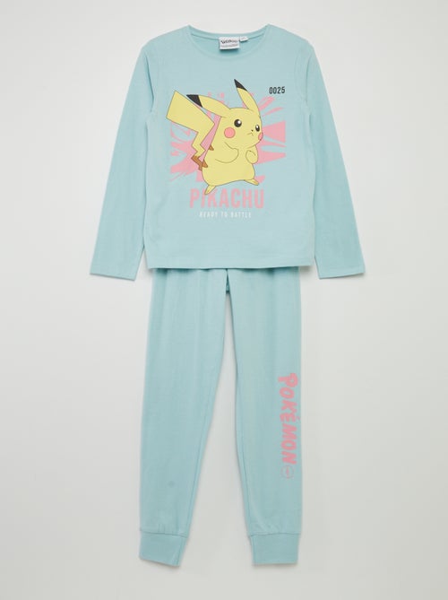 Lange jersey pyjama 'Pokémon' - 2-delig - Kiabi