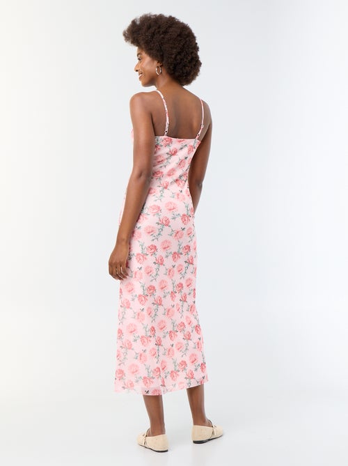 Lange jurk met bloemenprint - Kiabi Lange jurk met bloemenprint - Kiabi