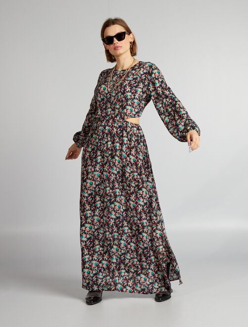 Lange jurk met print - Kiabi
