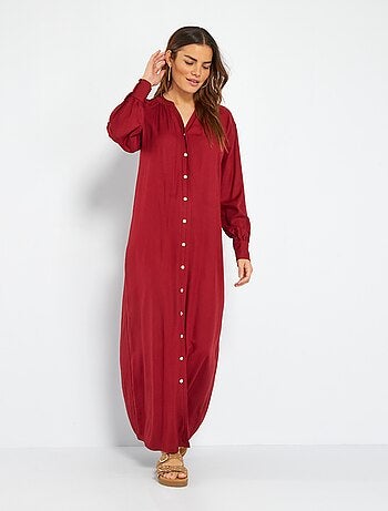 Lange jurk met tuniekhals - Kiabi