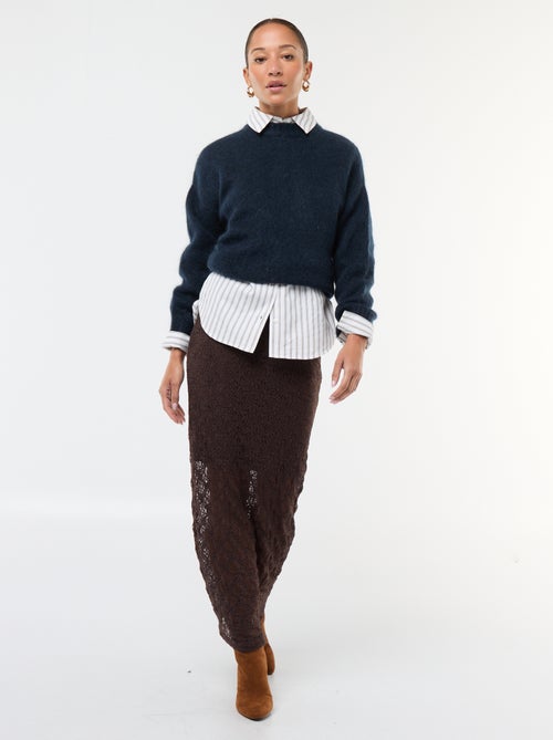 Lange kanten rok - Kiabi