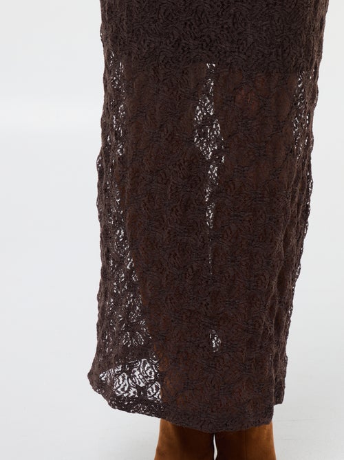 Lange kanten rok - Kiabi