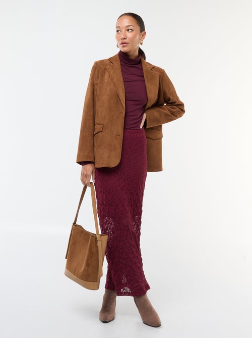 Lange kanten rok - Kiabi