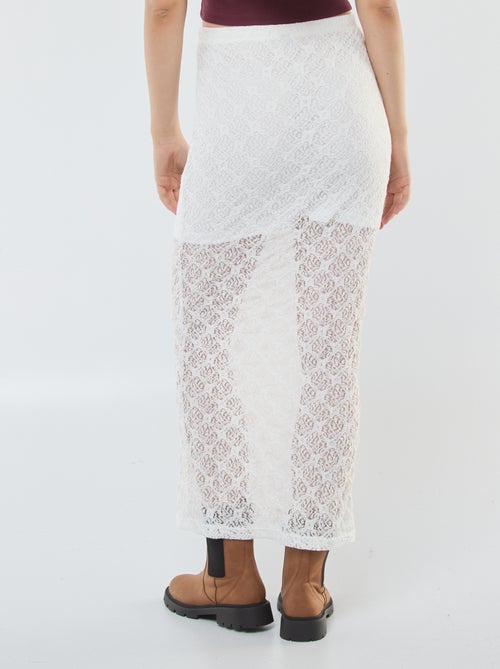 Lange kanten rok - Kiabi