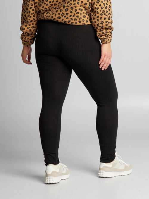 Lange katoenen legging - Kiabi
