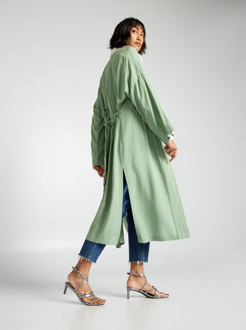 Lange kimono GROEN - Kiabi